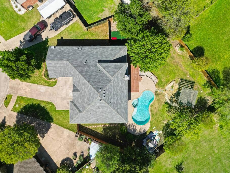 Wellness Oasis 5Br W Pool + Huge Yard + Fire Pit Sachse Exterior foto