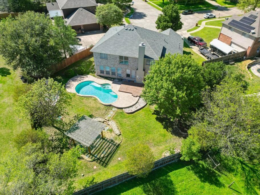 Wellness Oasis 5Br W Pool + Huge Yard + Fire Pit Sachse Exterior foto